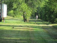 Ruth Bennett McDougal Dorrough; Dan Dorrough; rabbits; IAT; Sugar River State Recreation Trail, WI